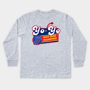 1986 Spin Champion Kids Long Sleeve T-Shirt